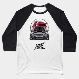 SUBARU IMPREZA WRX GC8 BUGEYE gray Baseball T-Shirt